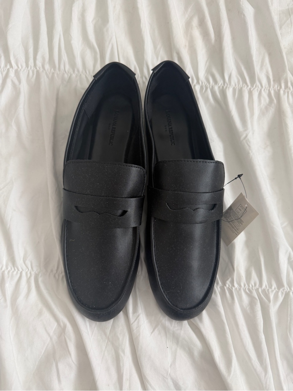Black Women’s Penny Loafers - Classic Slip-On Dress Shoe